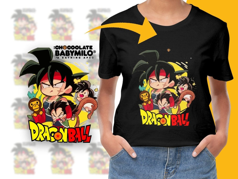Dragon Ball Baby A Bathing Ape Graphic PNG File - Teepew