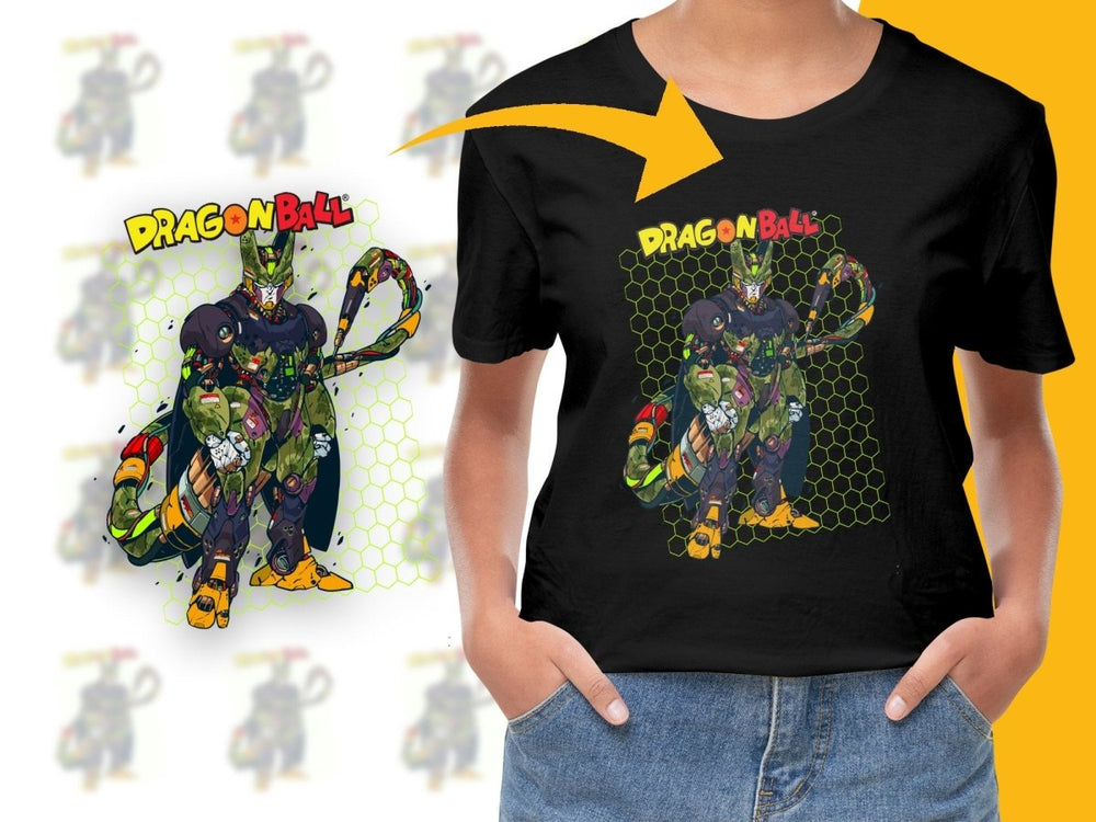Dragon Ball Cell The Ultimate Bio - Android PNG File - Teepew