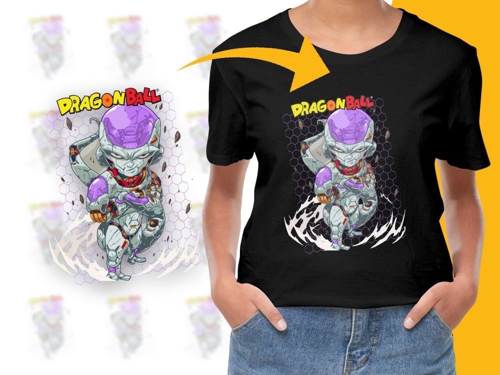 Dragon Ball Frieza in Battle Pose Graphic PNG File - Teepew