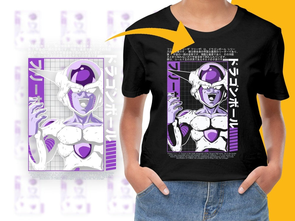 Dragon Ball Frieza Villain Anime Graphic PNG File - Teepew