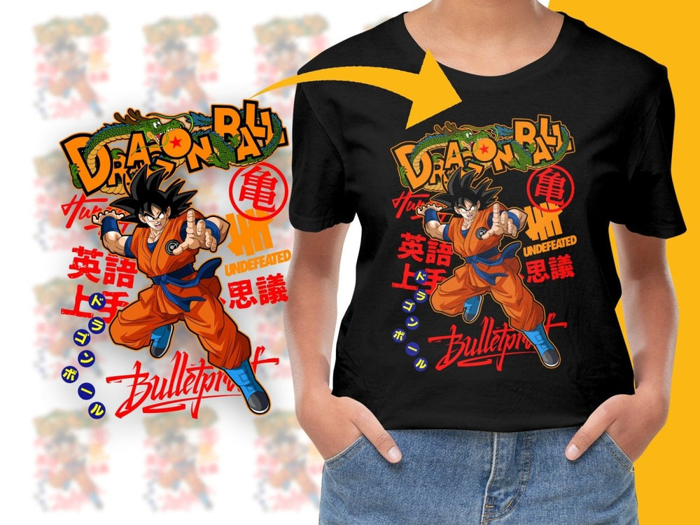 Dragon Ball Goku Brand Graphic PNG File - Teepew
