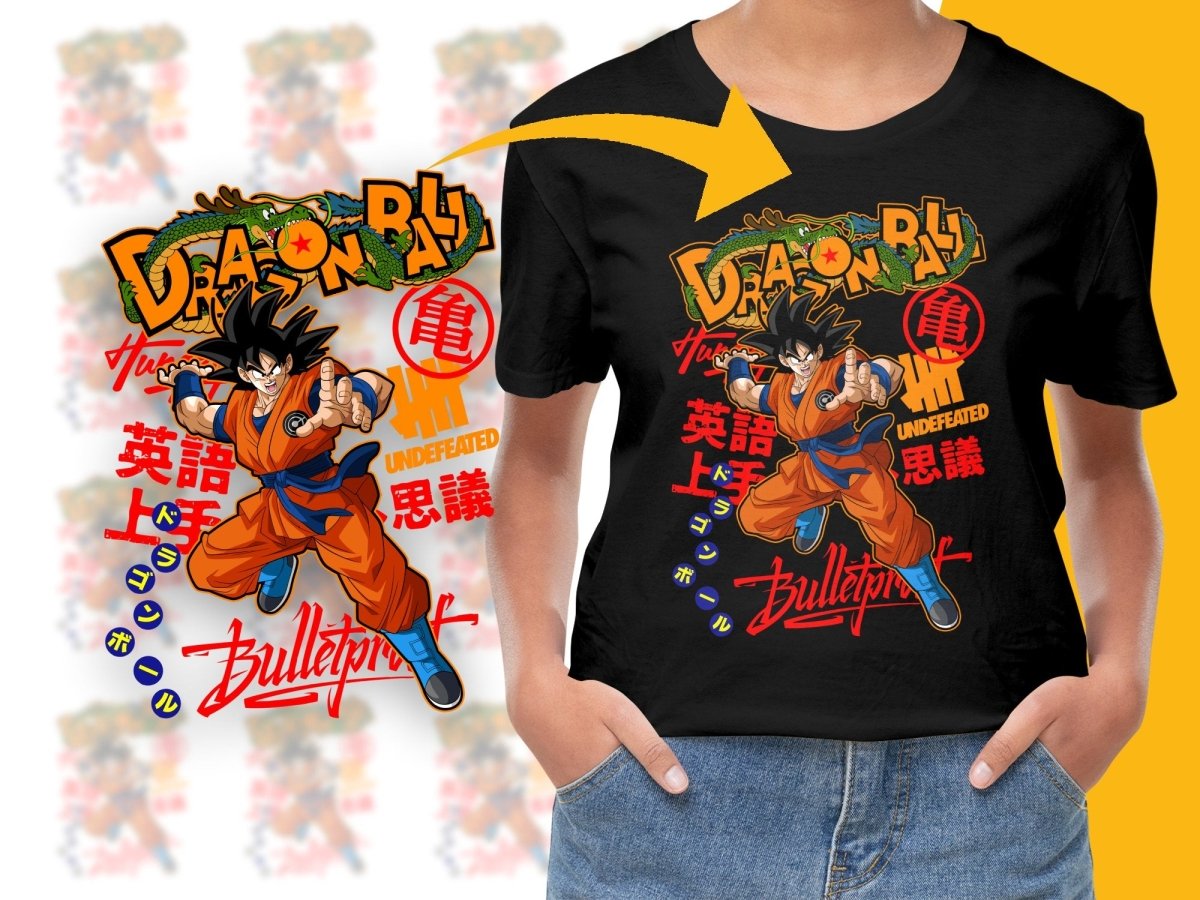 Dragon Ball Goku Brand Graphic PNG File - Teepew