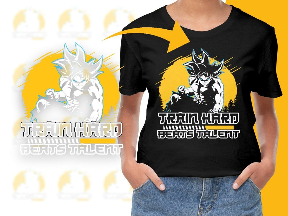 Dragon Ball Goku Silhouette Graphic PNG File - Teepew
