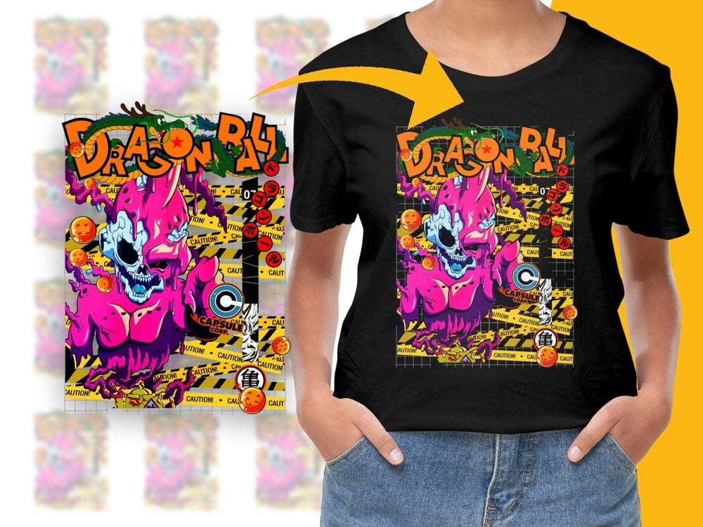 Dragon Ball Graphic PNG File Capsule Corp Exclusive Design PNG File - Teepew