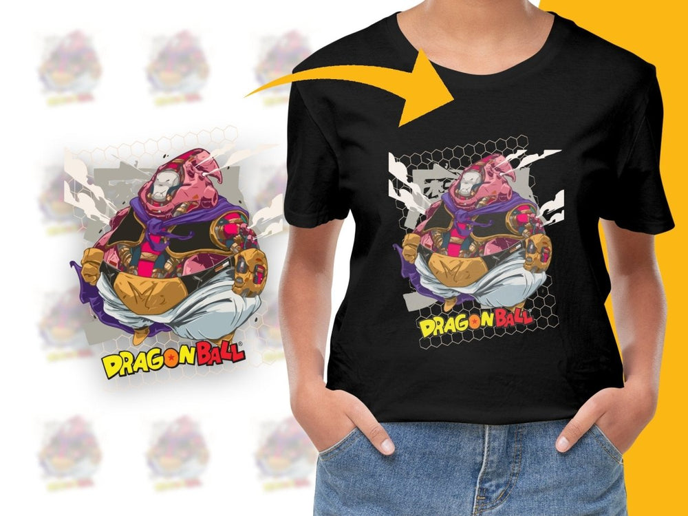 Dragon Ball Majin Buu Character Themed PNG File - Teepew