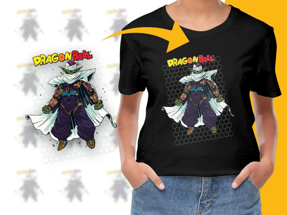 Dragon Ball Piccolo with Tattoos Graphic PNG File - Teepew