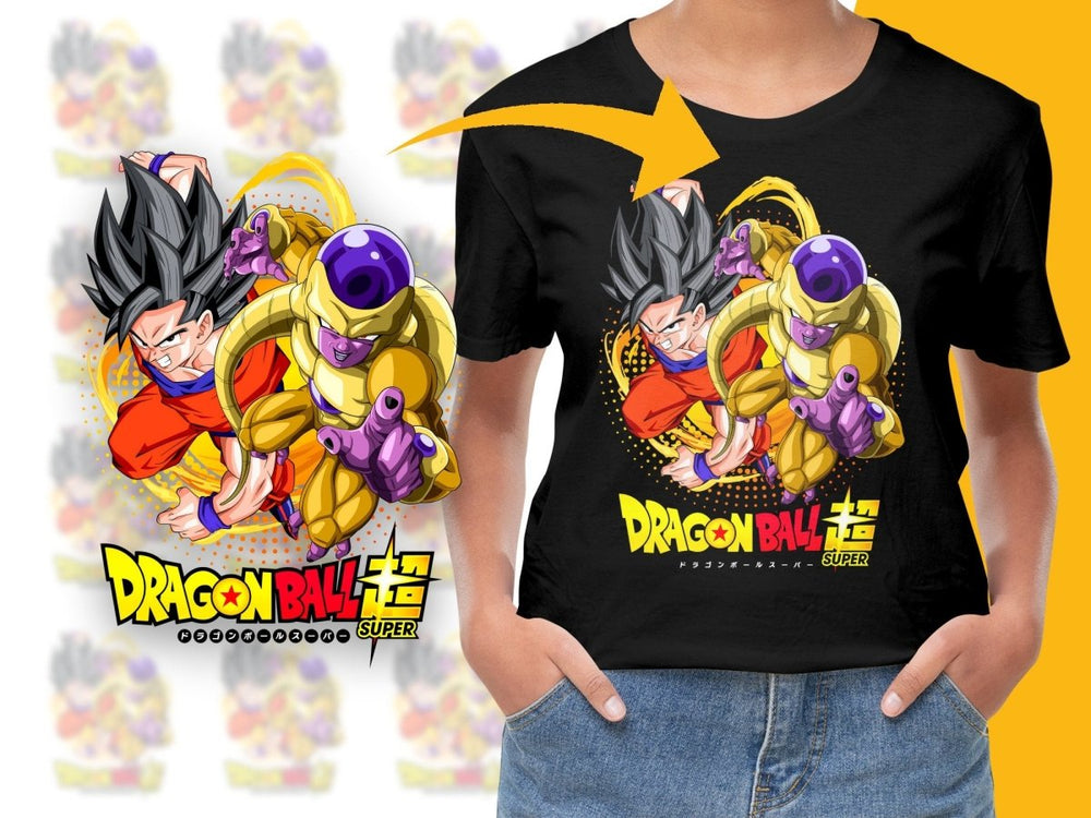 Dragon Ball Super Goku and Frieza Battle PNG File - Teepew