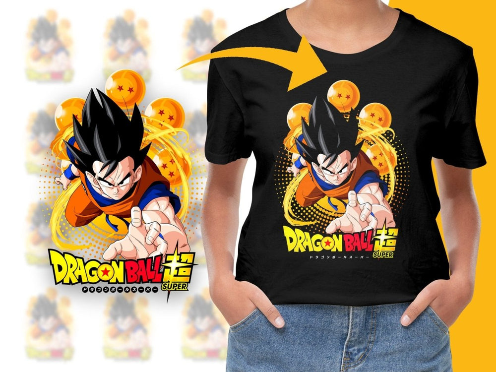 Dragon Ball Super Goku Charging Forward PNG File - Teepew