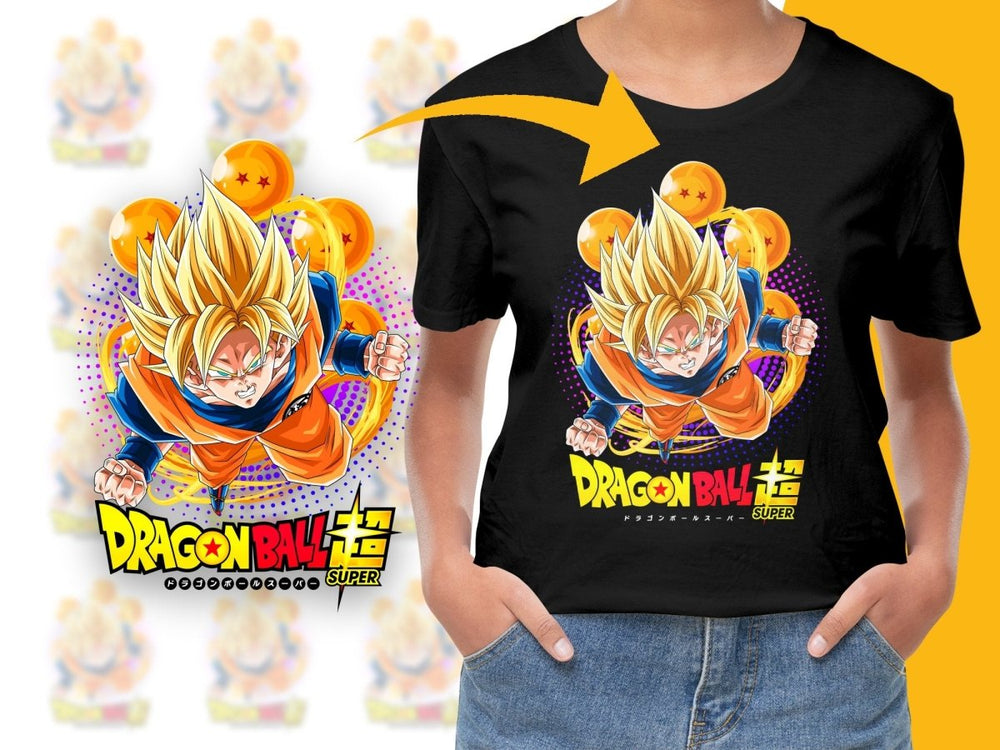 Dragon Ball Super Goku Graphic Exclusive PNG File - Teepew