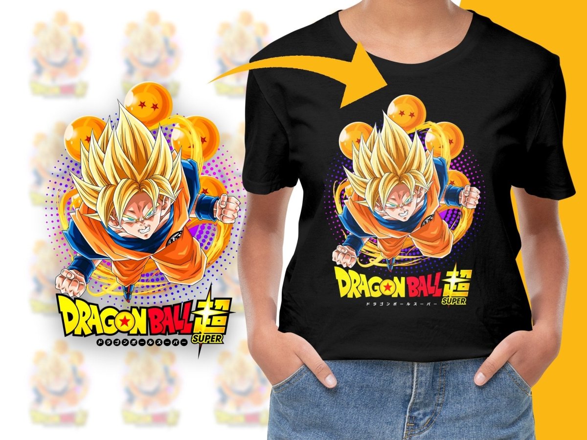 Dragon Ball Super Goku Graphic Exclusive PNG File - Teepew