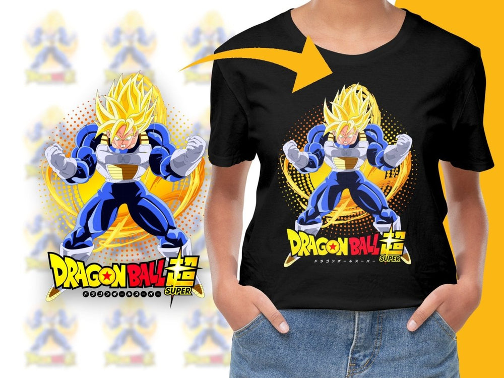 Dragon Ball Super Saiyan Trunks Graphic PNG File - Teepew