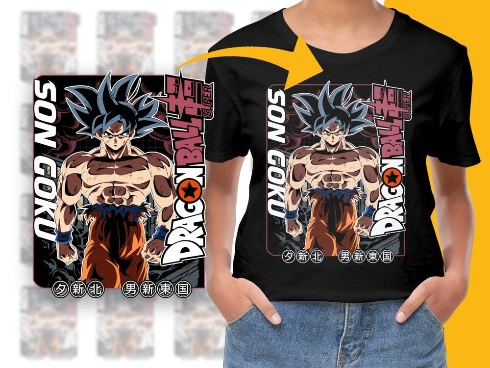 Dragon Ball Super Son Goku Graphic Anime PNG File - Teepew