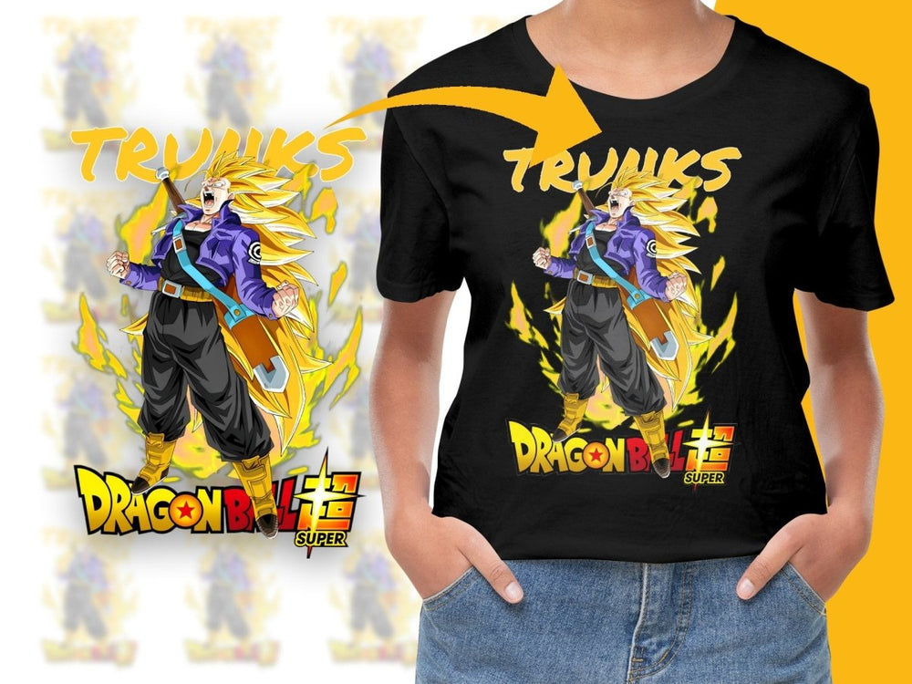 Dragon Ball Super Trunks Anime Character PNG File - Teepew