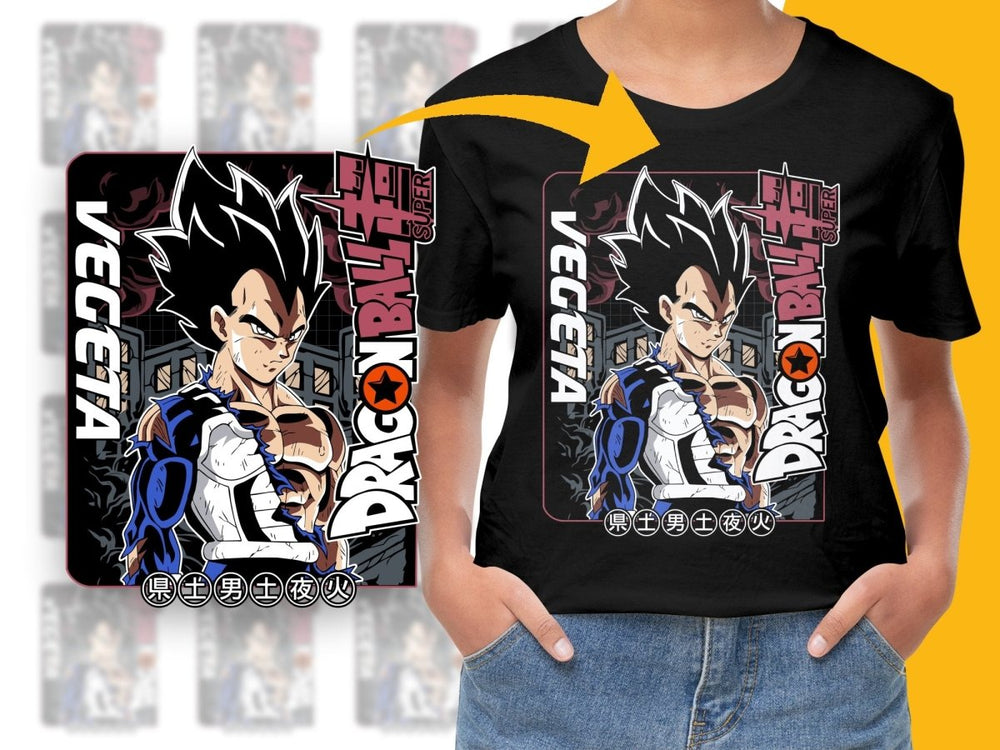 Dragon Ball Super Vegeta Anime Graphic PNG File - Teepew