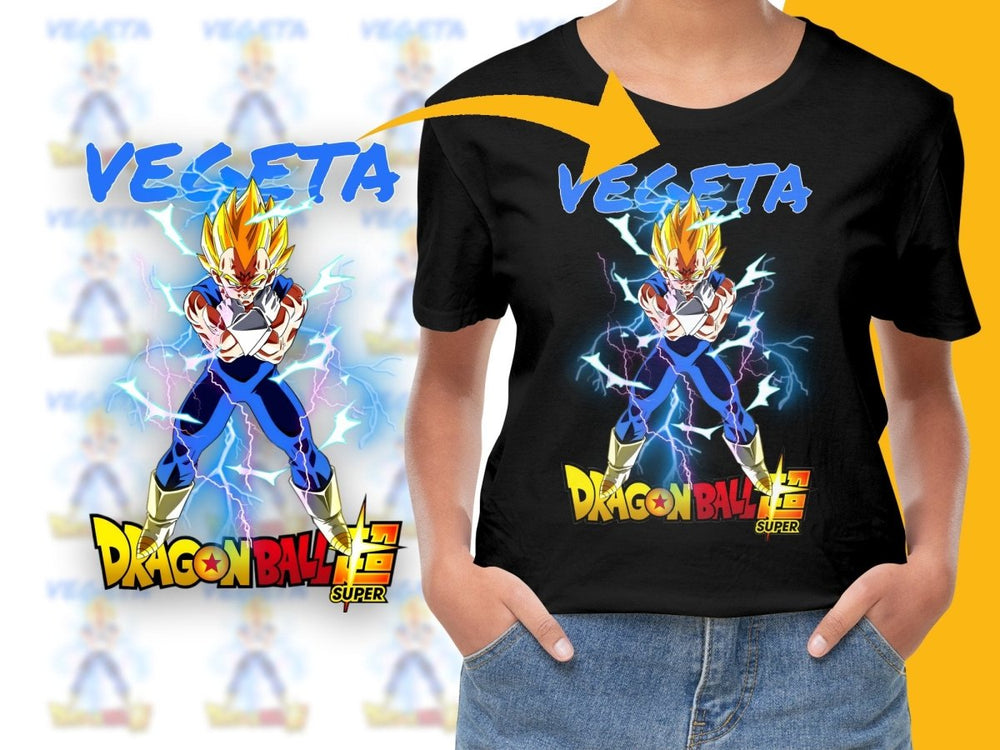 Dragon Ball Super Vegeta Anime Graphic PNG File - Teepew