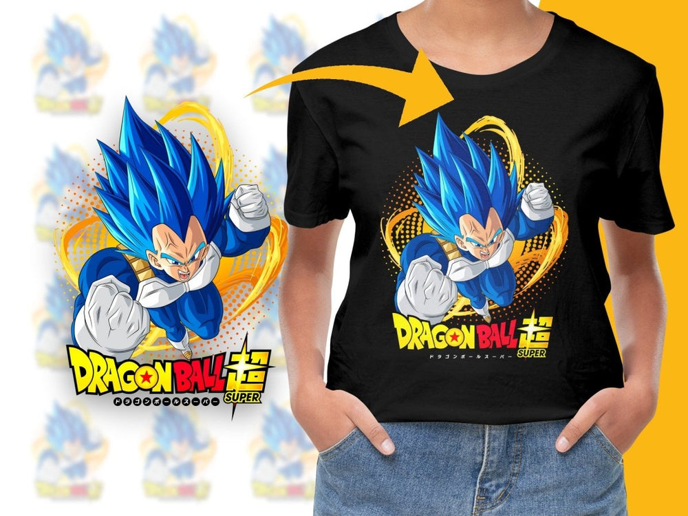 Dragon Ball Super Vegeta Graphic PNG File - Teepew