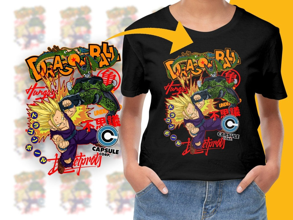 Dragon Ball Z Character Graphic Capsule Corp PNG File - Teepew