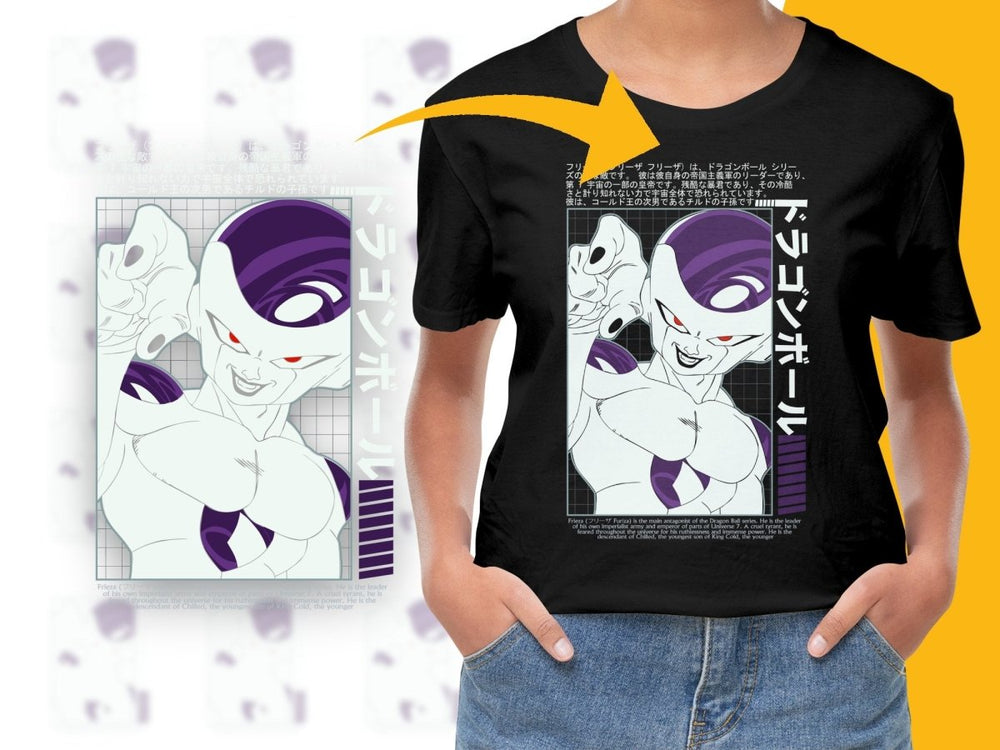 Dragon Ball Z Frieza Character Design PNG File - Teepew
