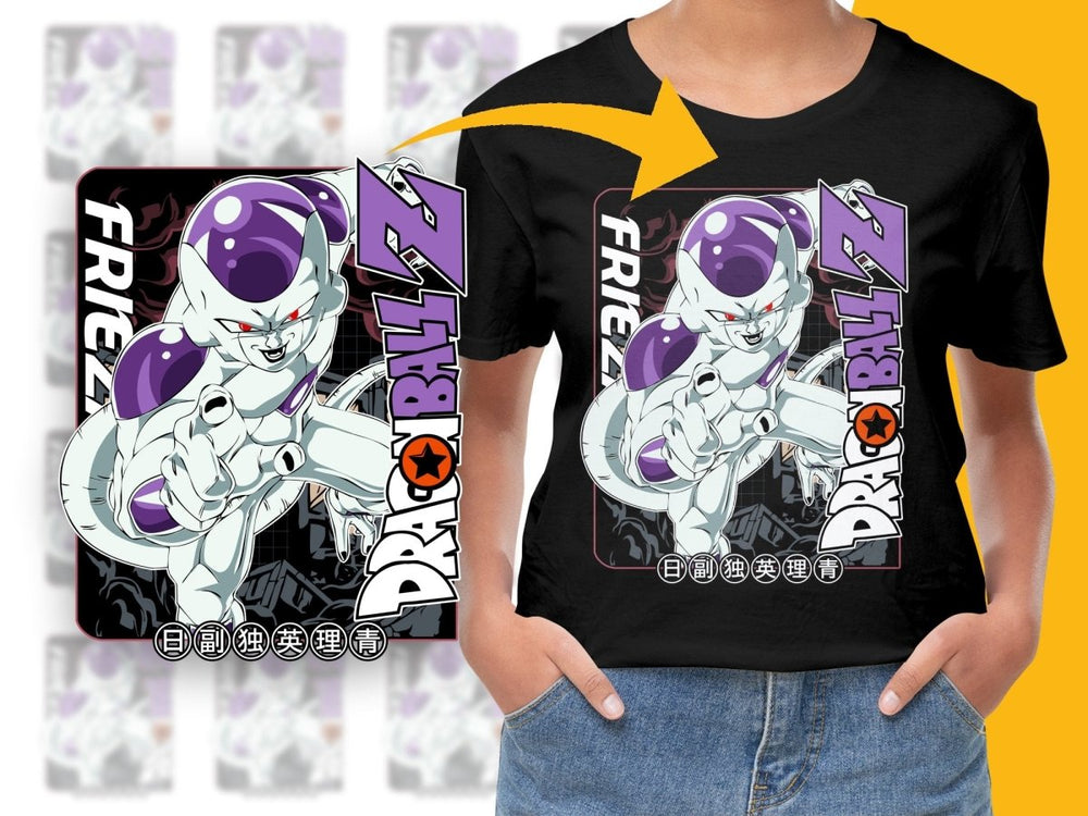 Dragon Ball Z Frieza Graphic Anime PNG File - Teepew