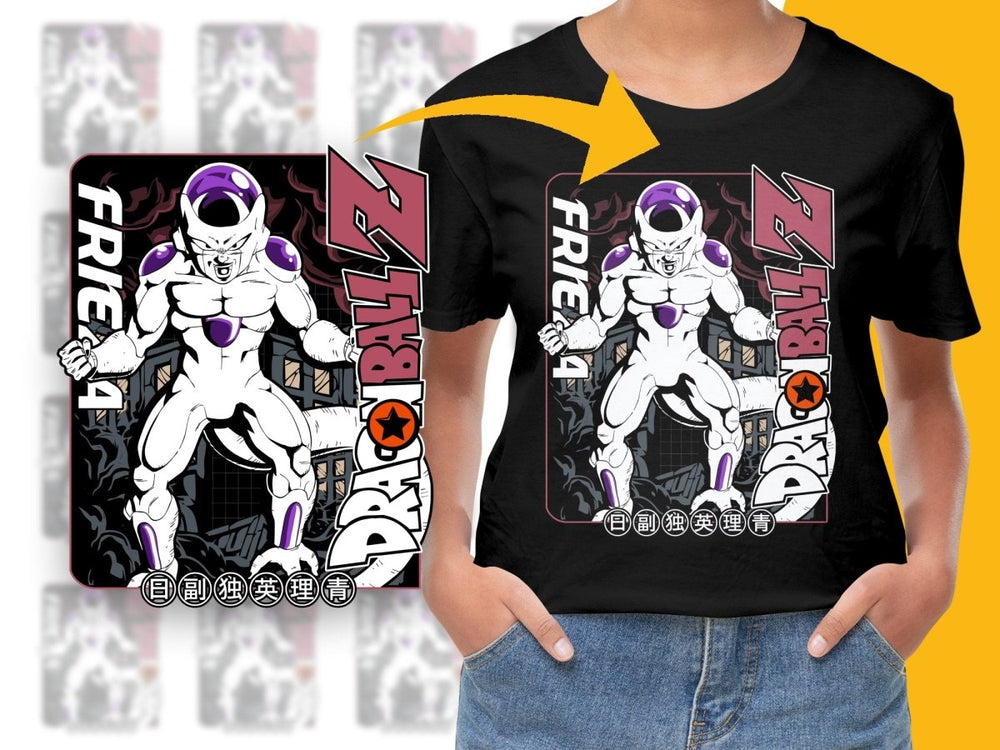 Dragon Ball Z Frieza Graphic Anime PNG File - Teepew