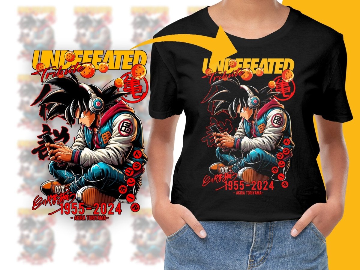 Dragon Ball Z Goku Brand Tribute PNG File - Teepew