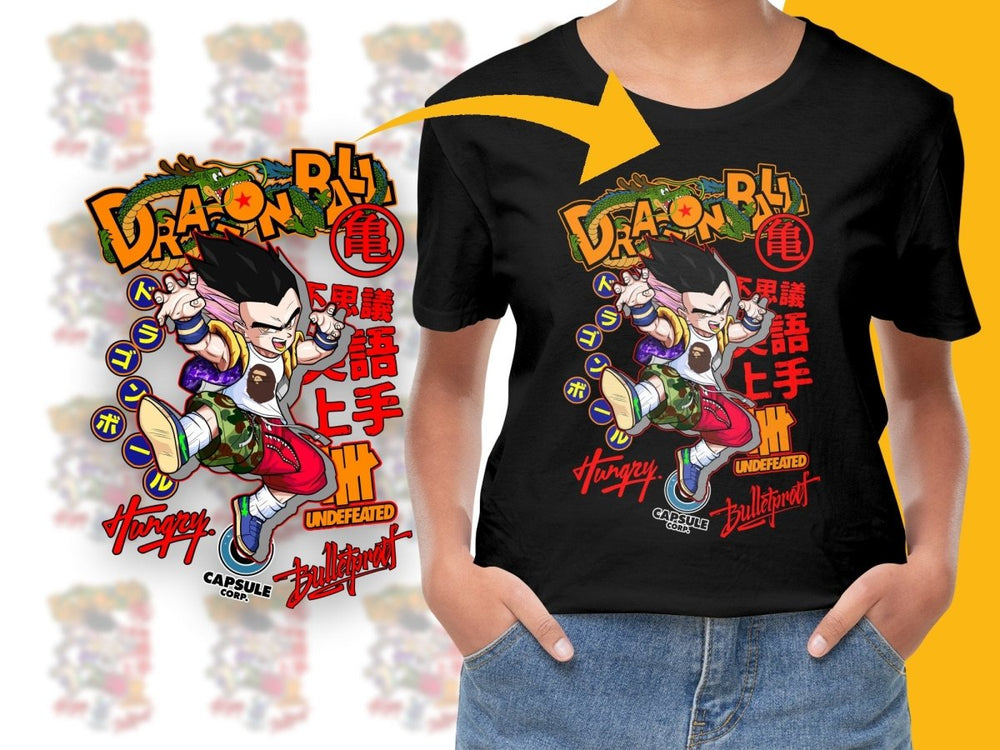 Dragon Ball Z Kid Goten Brand Design PNG File - Teepew