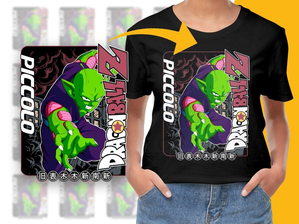Dragon Ball Z Piccolo Graphic Anime Character PNG File - Teepew