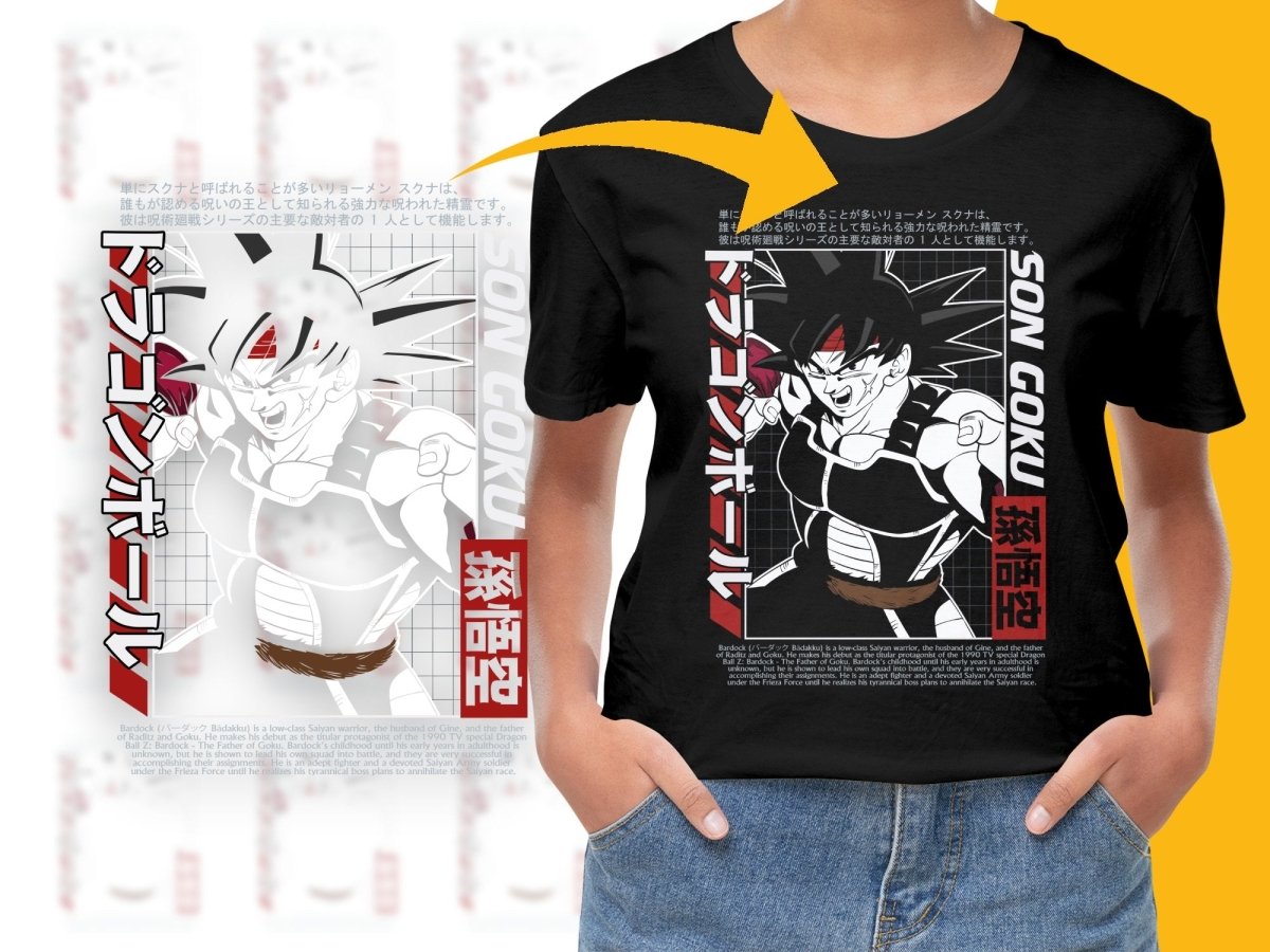 Dragon Ball Z Son Goku Anime Graphic PNG File - Teepew