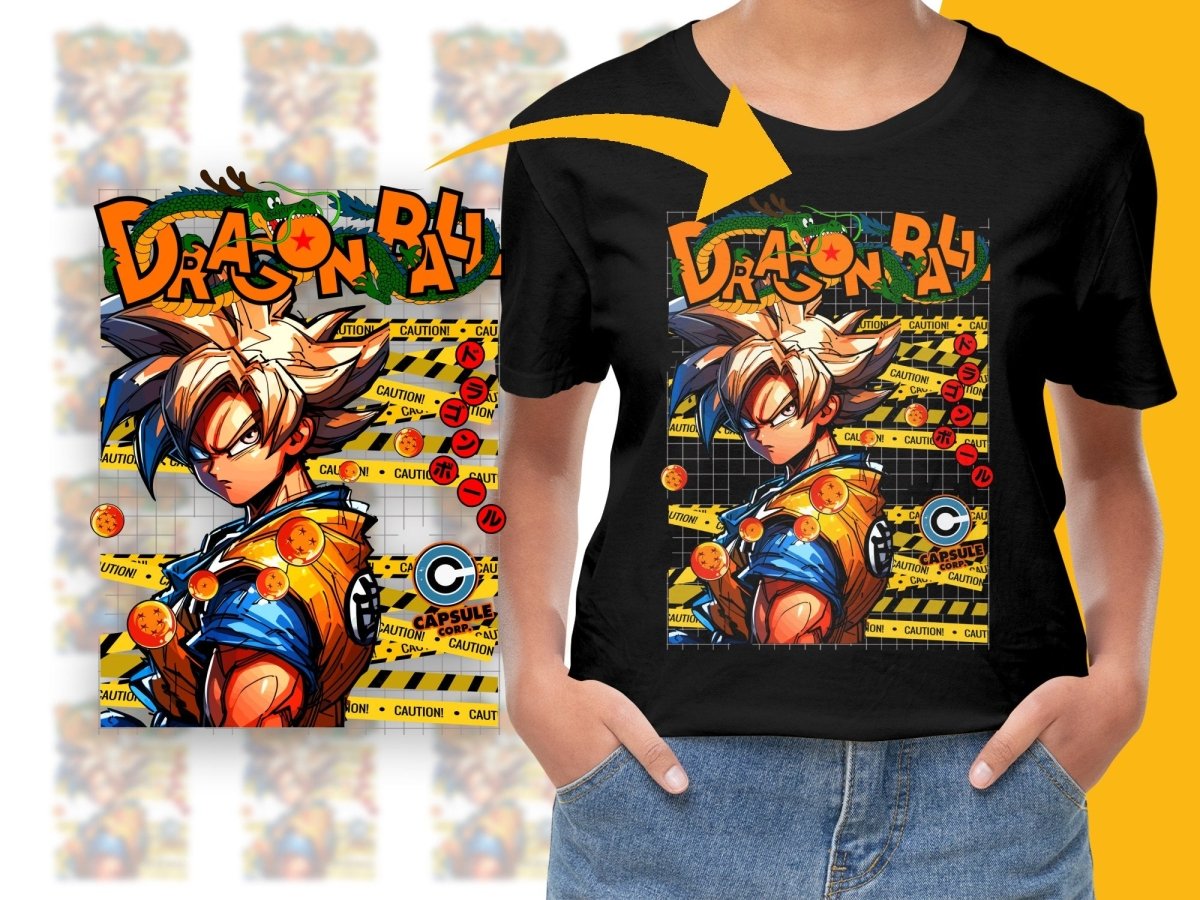 Dragon Ball Z Super Saiyan Character Graphic PNG File - Teepew