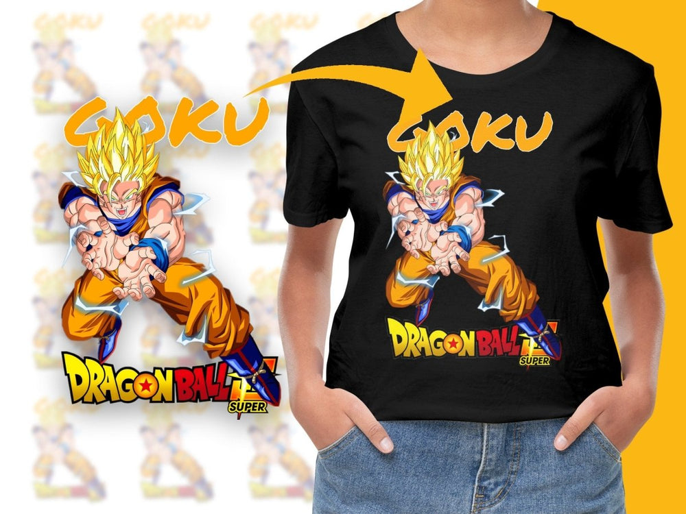 Dragon Ball Z Super Saiyan Goku PNG File - Teepew
