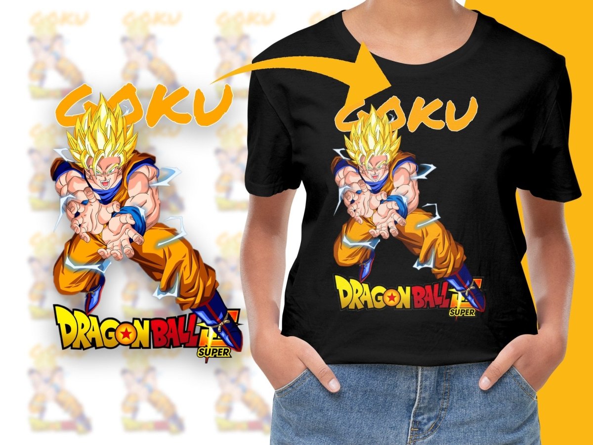 Dragon Ball Z Super Saiyan Goku PNG File - Teepew