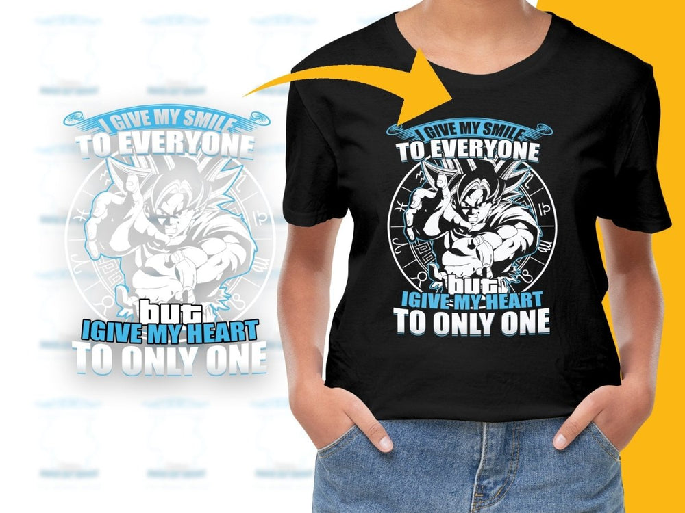 Dragon Warrior Smile to Everyone Heart to One PNG File - Teepew