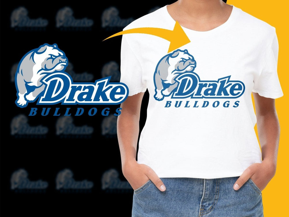 Drake Bulldogs College Football PNG File - Teepew