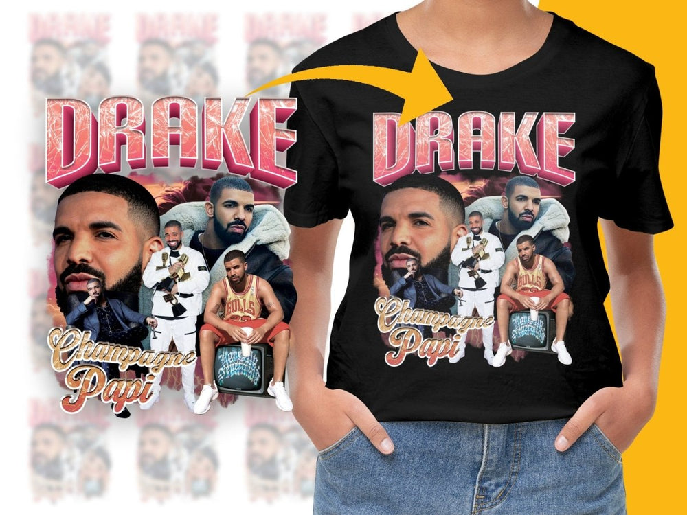 Drake Champagne Papi Bootleg PNG File - Teepew