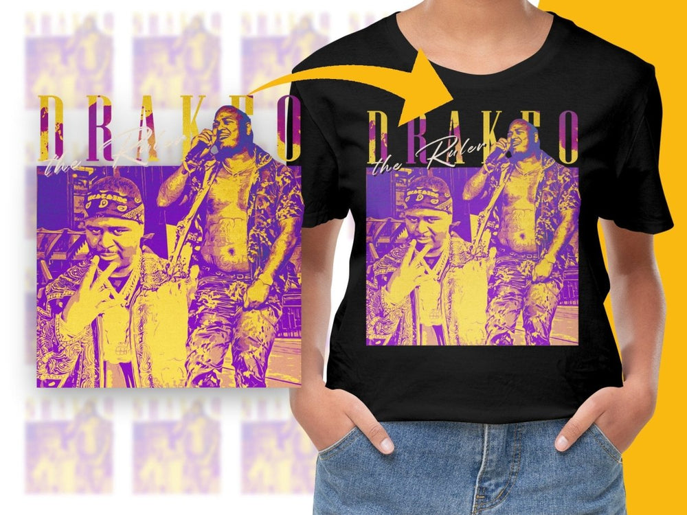 DRAKEO THE RULER Music Homage PNG File - Teepew