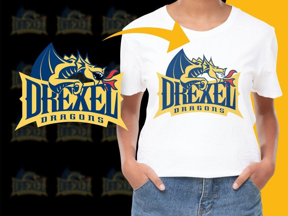 Drexel Dragons College Football PNG File - Teepew