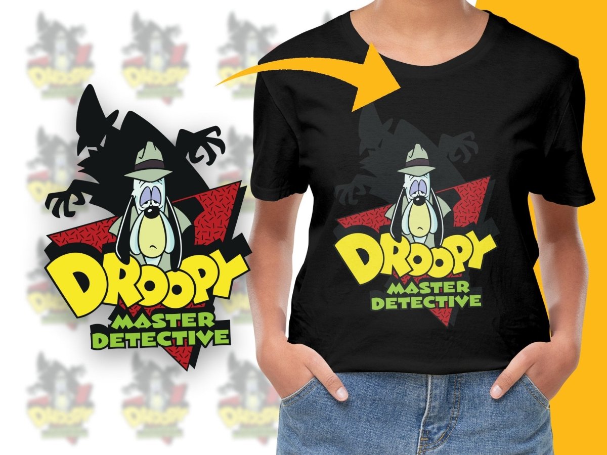 Droopy Master Detective Graphic Printed PNG File - Teepew