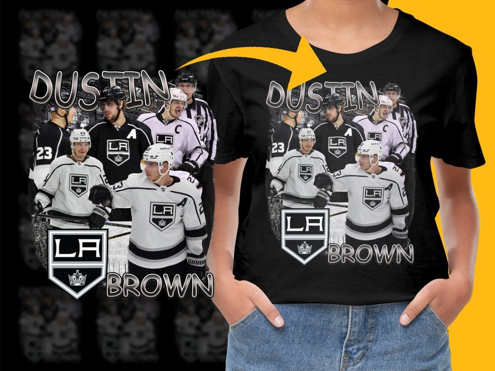 Dustin Brown LA Kings Legends Bootleg Graphic PNG File - Teepew