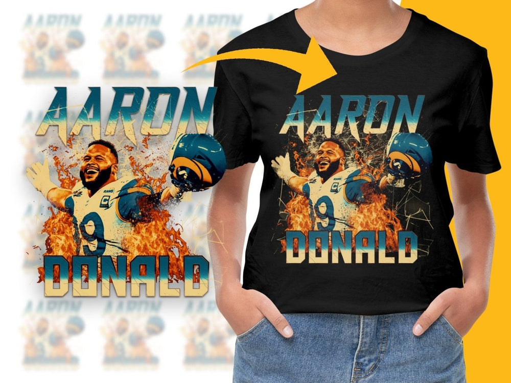 Dynamic Aaron Donald Explosion PNG File - Teepew