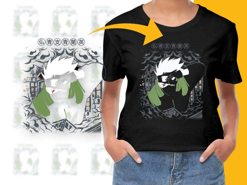 Dynamic Anime Character Graphic PNG File - Teepew