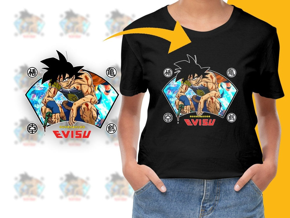 Dynamic Anime Character Street wear Brand Action Pose PNG File - Teepew
