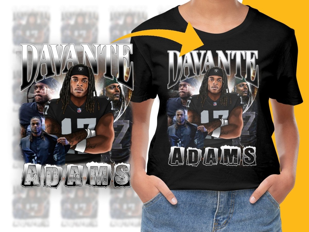 Dynamic Davante Adams Tribute PNG File - Teepew