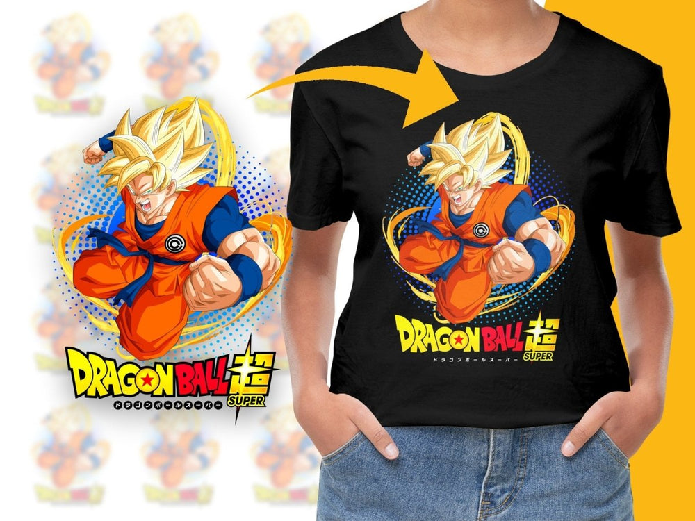 Dynamic Dragon Ball Super Goku Art PNG File - Teepew