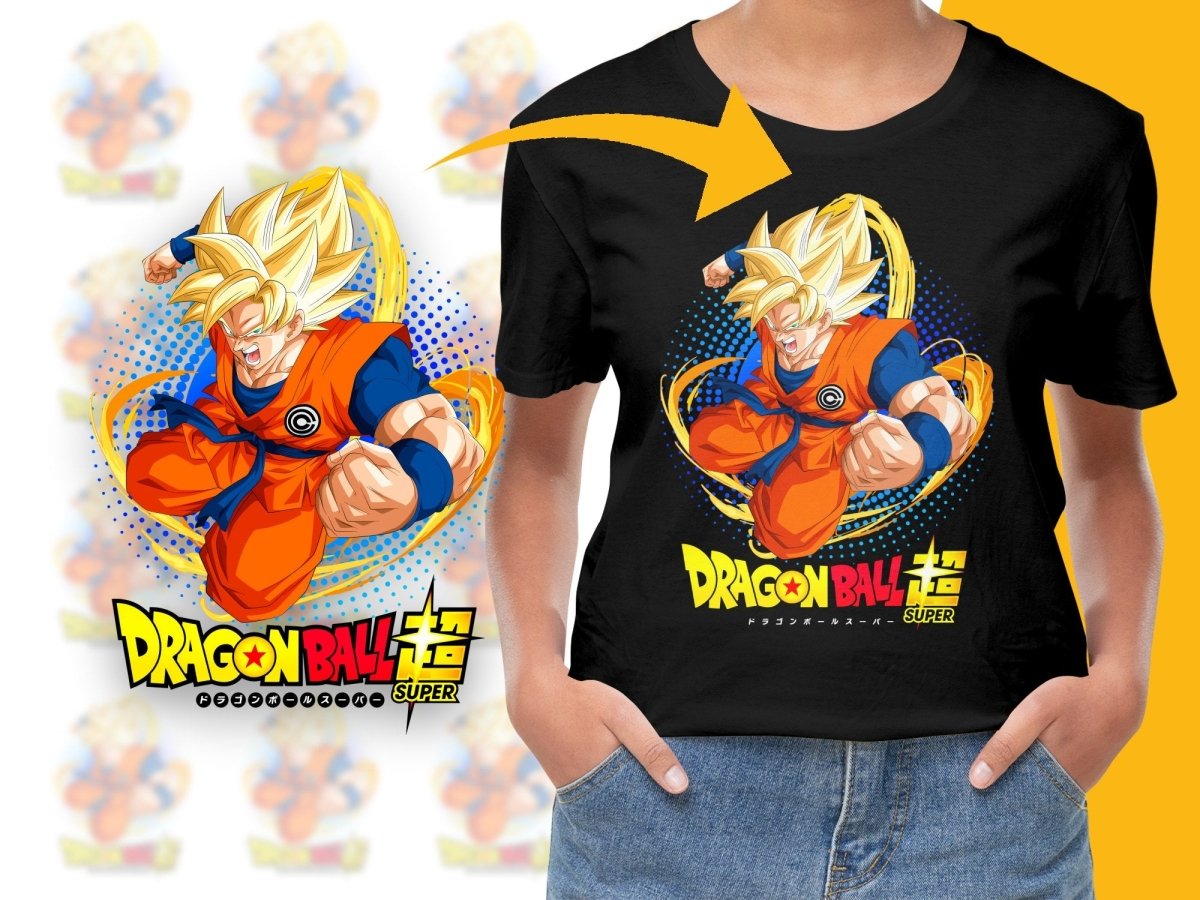 Dynamic Dragon Ball Super Goku Art PNG File - Teepew