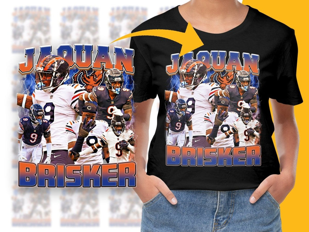 Dynamic Football Jaquan Brisker Fan PNG File - Teepew