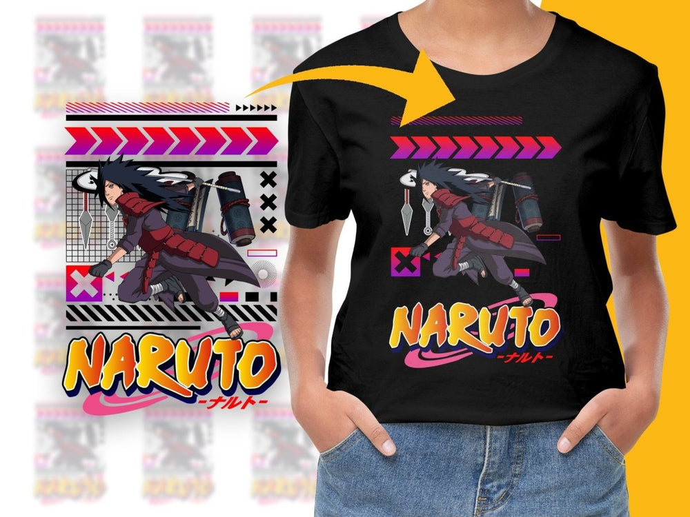 Dynamic Naruto Majestic Warrior Graphic Design PNG File - Teepew