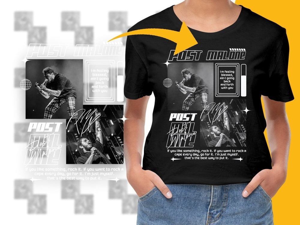 Dynamic Post Malone Concert PNG File - Teepew