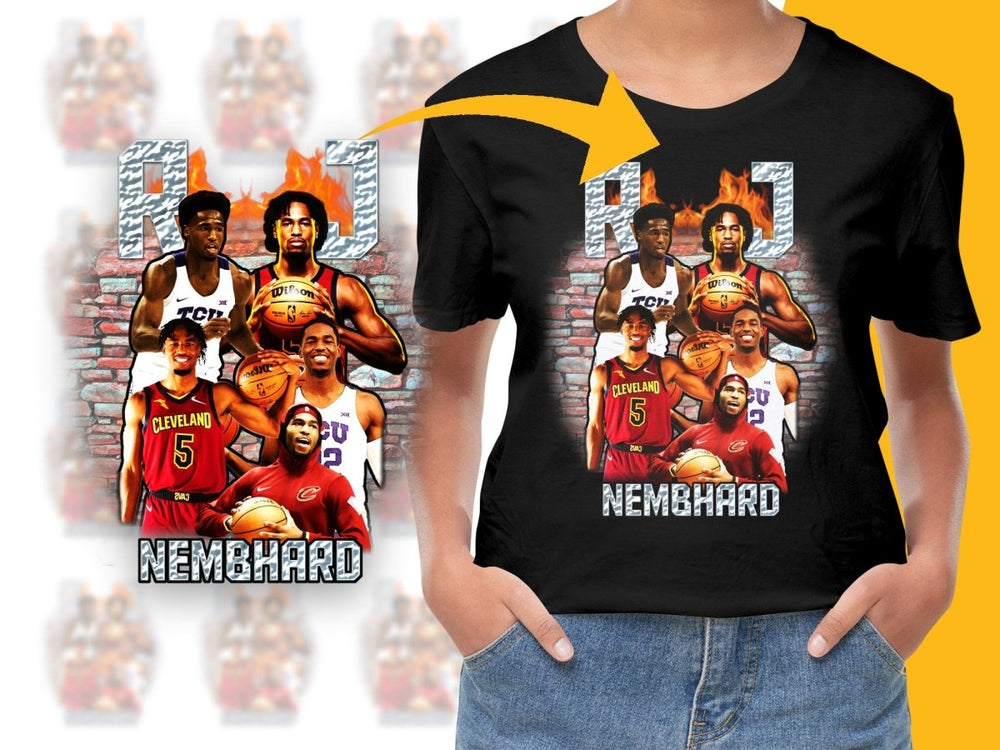 Dynamic RJ Nembhard Basketball Star Bootleg PNG File - Teepew