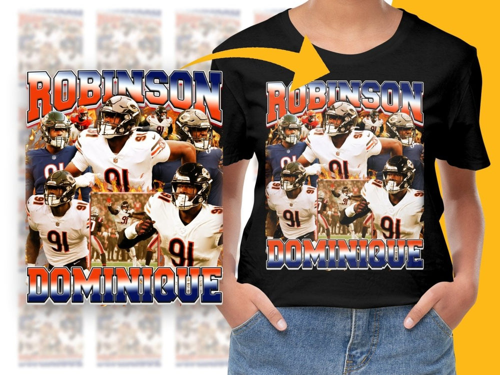 Dynamic Robinson Dominique Sports Fan PNG File - Teepew