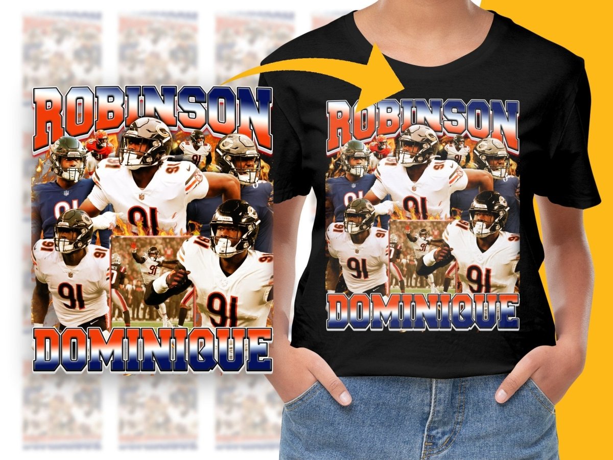 Dynamic Robinson Dominique Sports Fan PNG File - Teepew